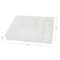 Martha Stewart Kerry Plastic Stackable Office Desk Drawer Organizers with Gold Trim, Set of 6 BE-PB3685-G-6-CLRGLD-MS - alternate 6